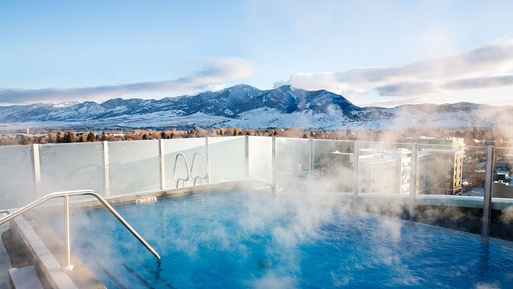 Rooftop Pool view