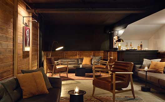 Interior of Tune Up Bar